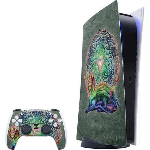 Celtic Dragon by Brigid Ashwood PlayStation PS5 Skins